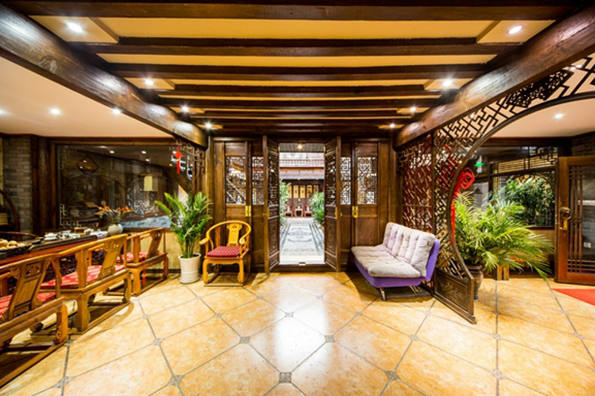 He Mu Ju Inn Zhongyi Branch 麗江市 エクステリア 写真