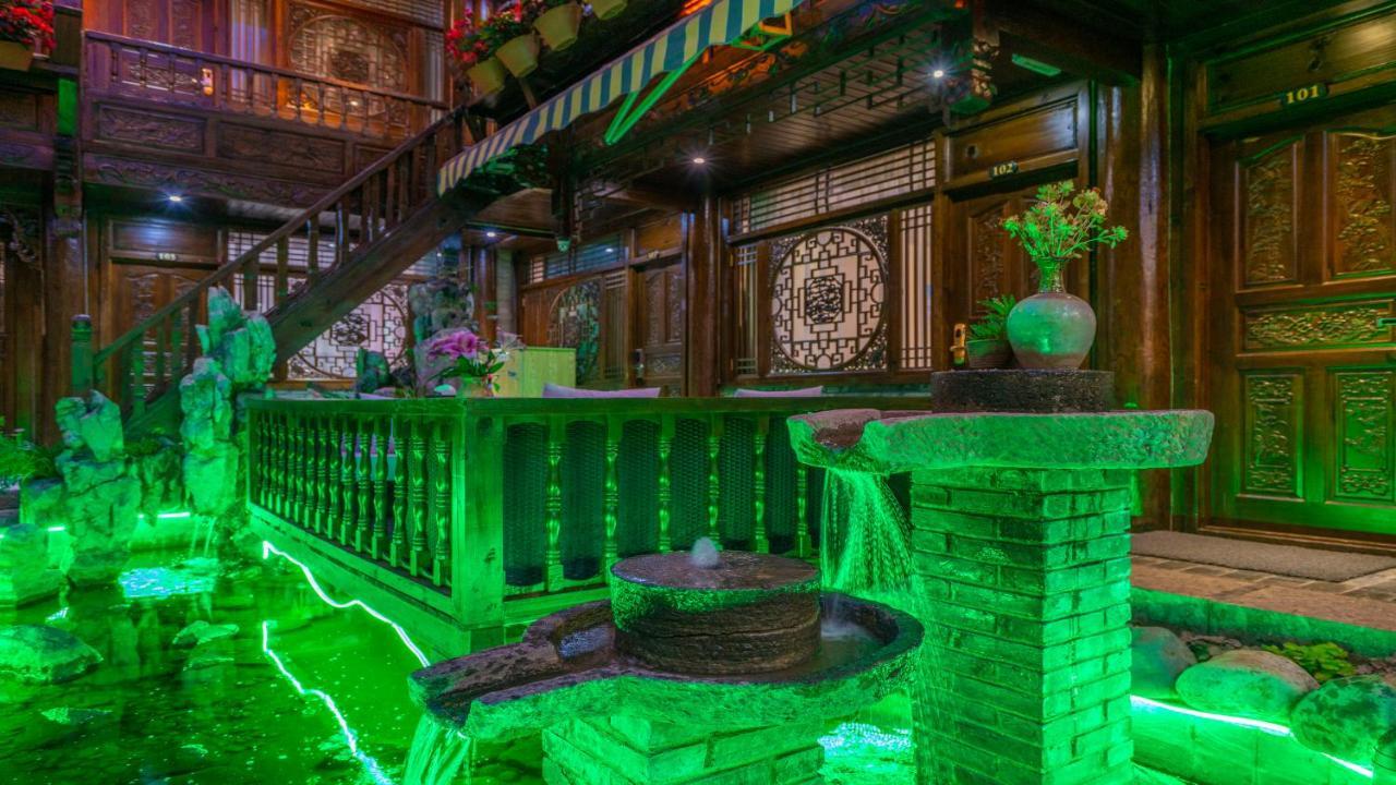 He Mu Ju Inn Zhongyi Branch 麗江市 エクステリア 写真